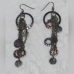 Y2K Vintage Metallic Earrings